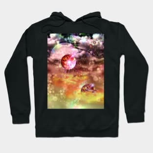 new moon fairyland meteors Hoodie